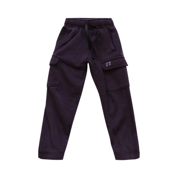 Cargo Sweatpants | Black  4/5y - Designed by RUSSELL