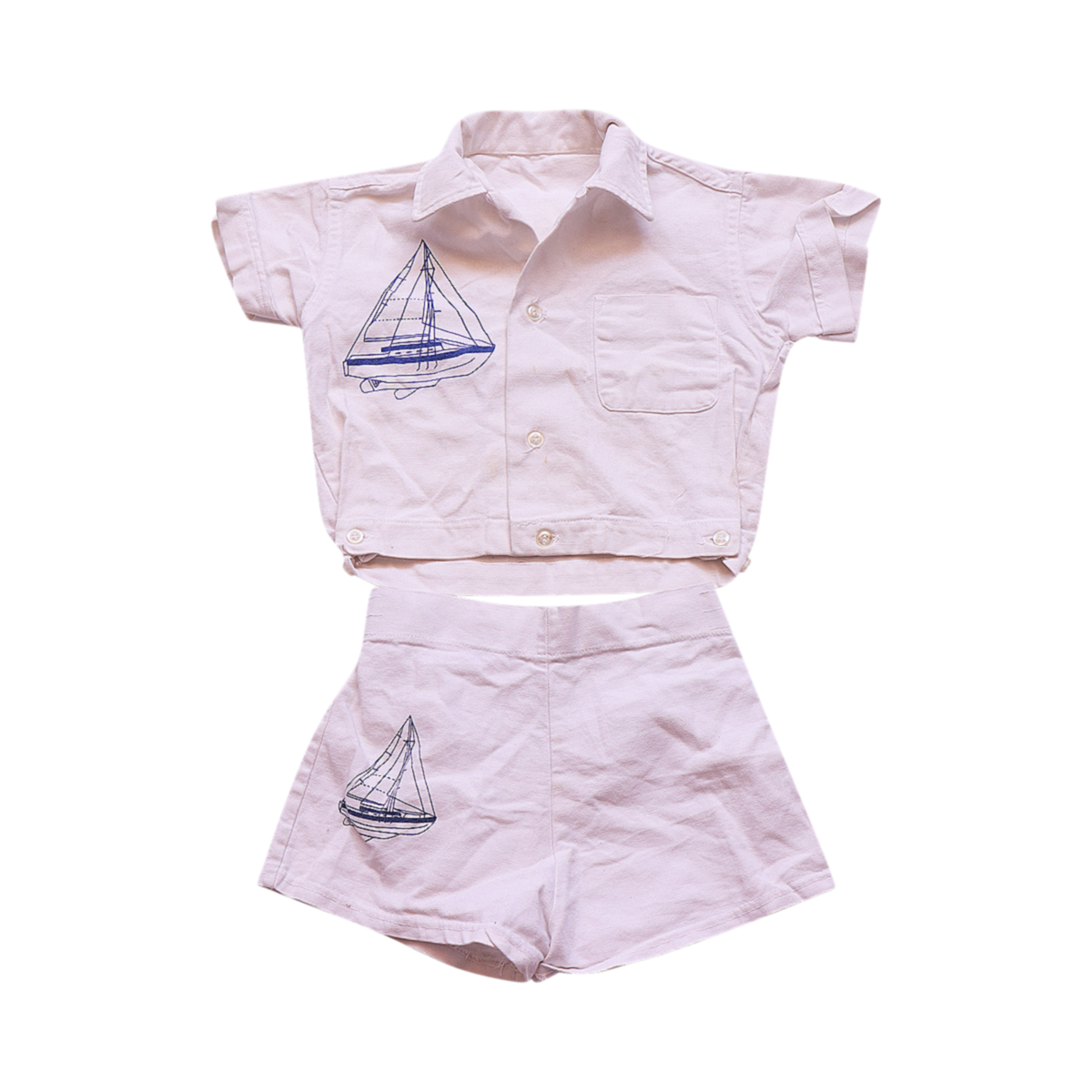 Sailboat Set | White 3y - Designed by VINTAGE
