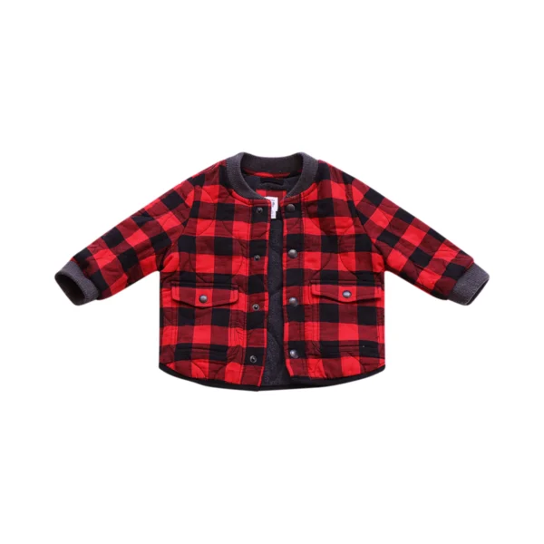 Quilted Jacket | Red Multi  24m - Designed by Baby Gap