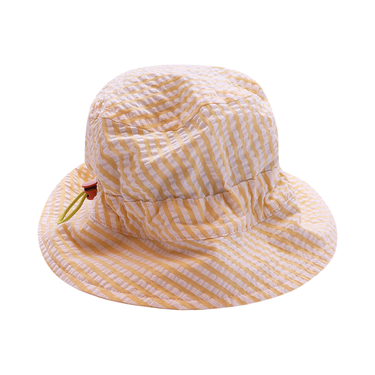 Striped Sun Hat | Yellow 2y - Designed by TIA CIBANI