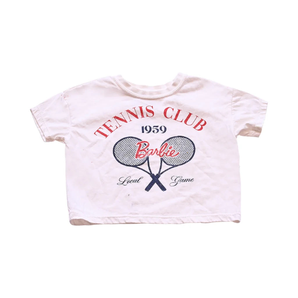 Barbie Tennis Club Tee - Designed by BARBIE