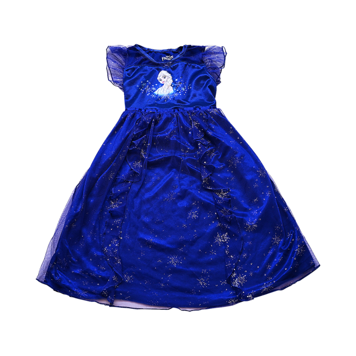 Frozen Dress | Royal Blue 6y - Designed by DISNEY