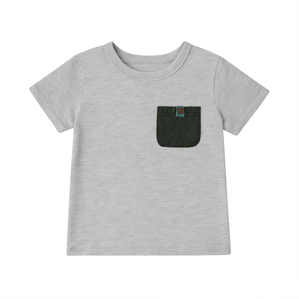 Contrast Pocket Tee | Light Grey 3y - Designed by TOMMY BAHAMA