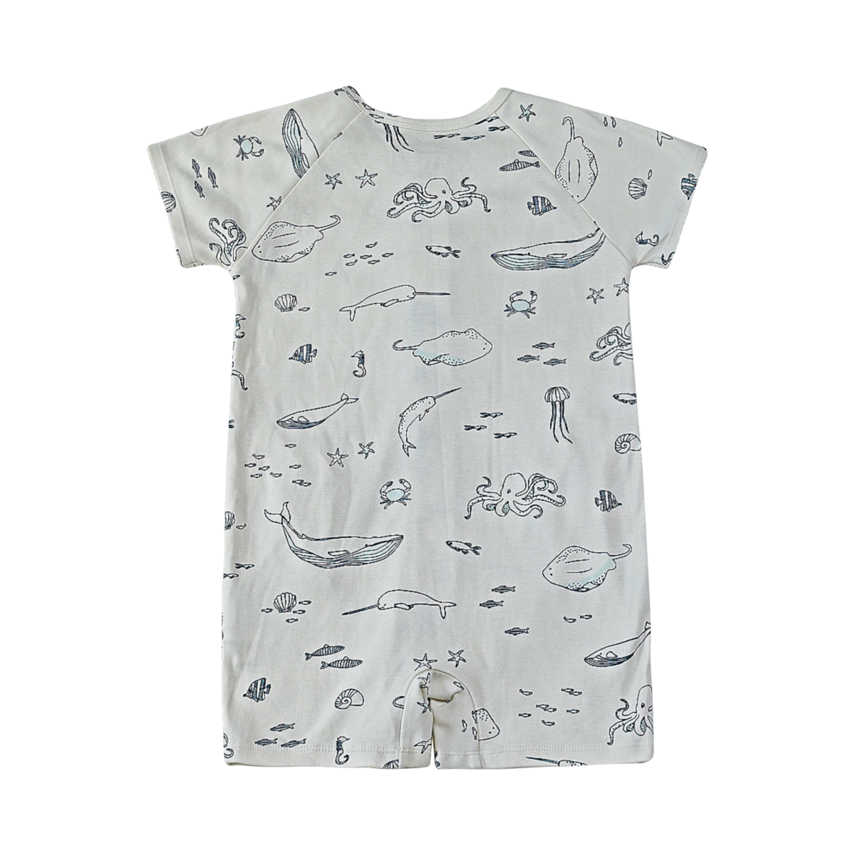 Under The Sea Romper | White 3y - Designed by PEHR