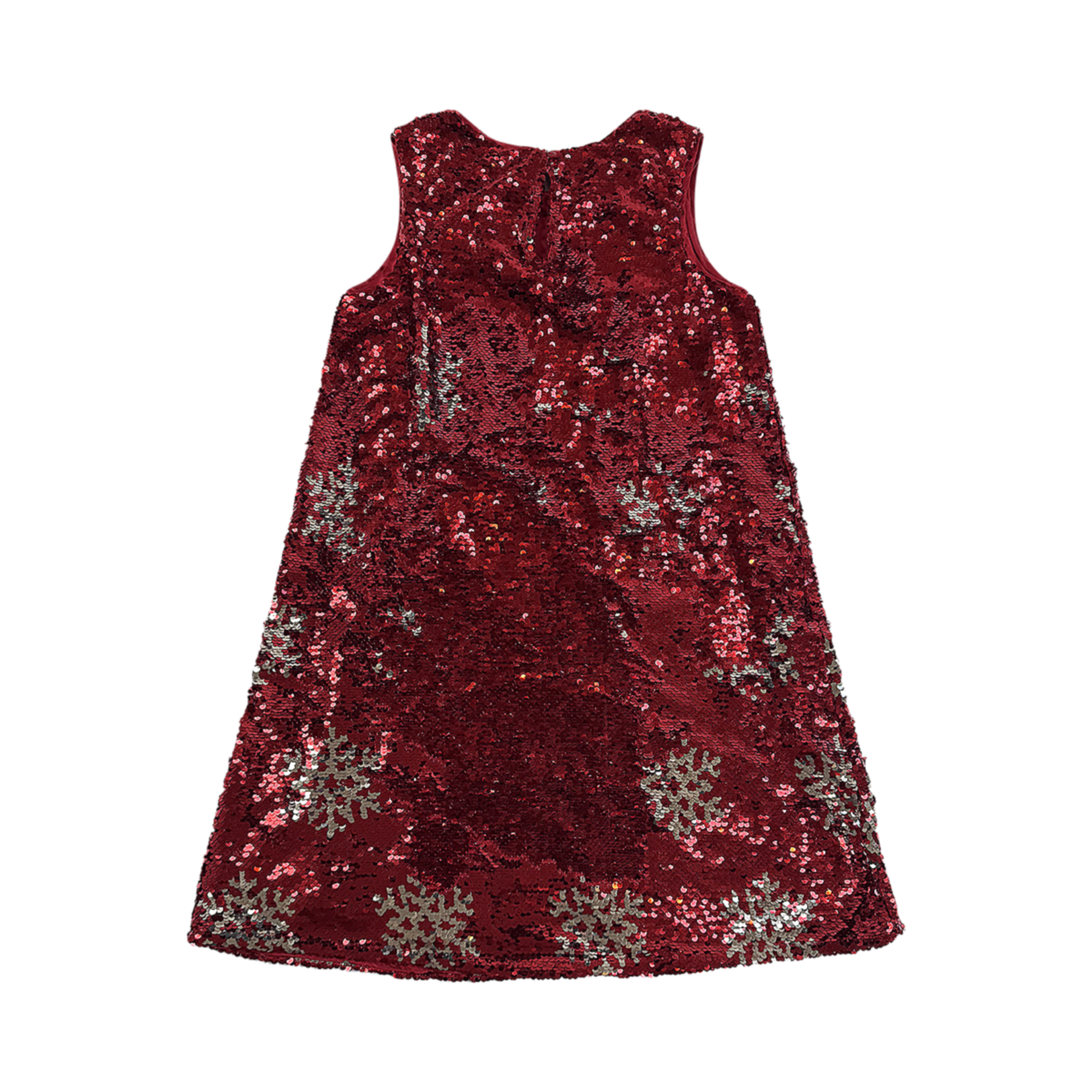 Sparkle Snowflake Sequin Dress | Ruby Red 10/12y - Designed by CAT & JACK