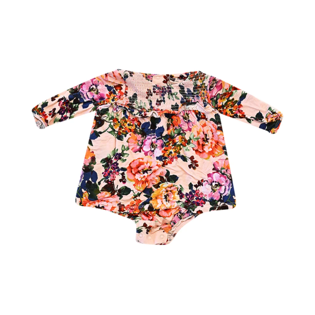 Cottage Floral Bubble Romper - Designed by ANGEL DEAR