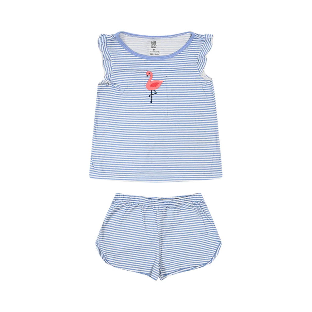 Flamingo Stripe PJ Set - Designed by Carter's