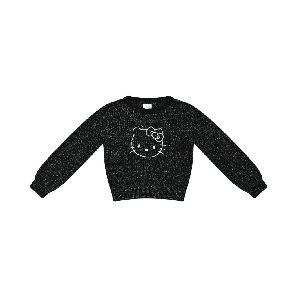 Hello Kitty Sparkle Knit Sweater - Designed by HELLO KITTY