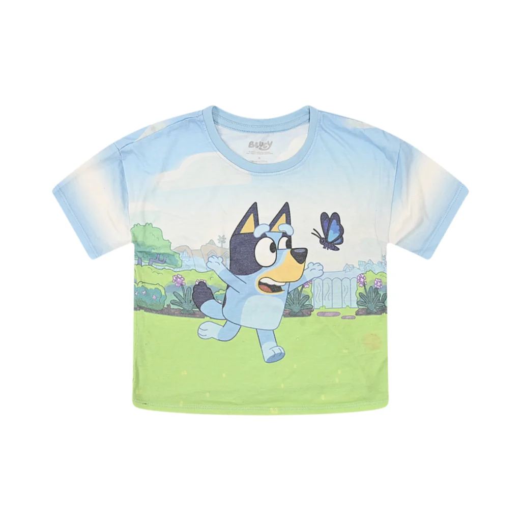 Bluey Butterfly Tee - Designed by BLUEY