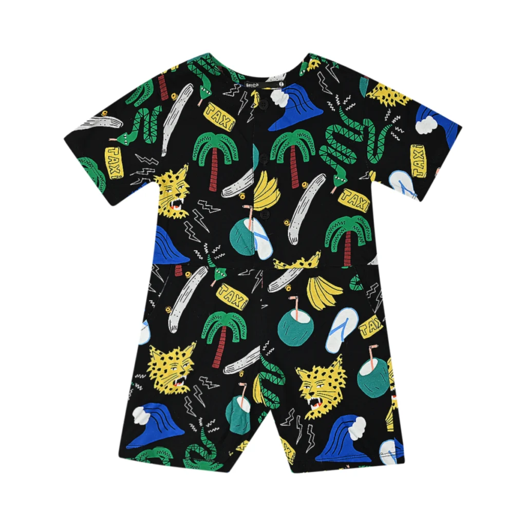 Jungle Chaos Romper - Designed by BENTO