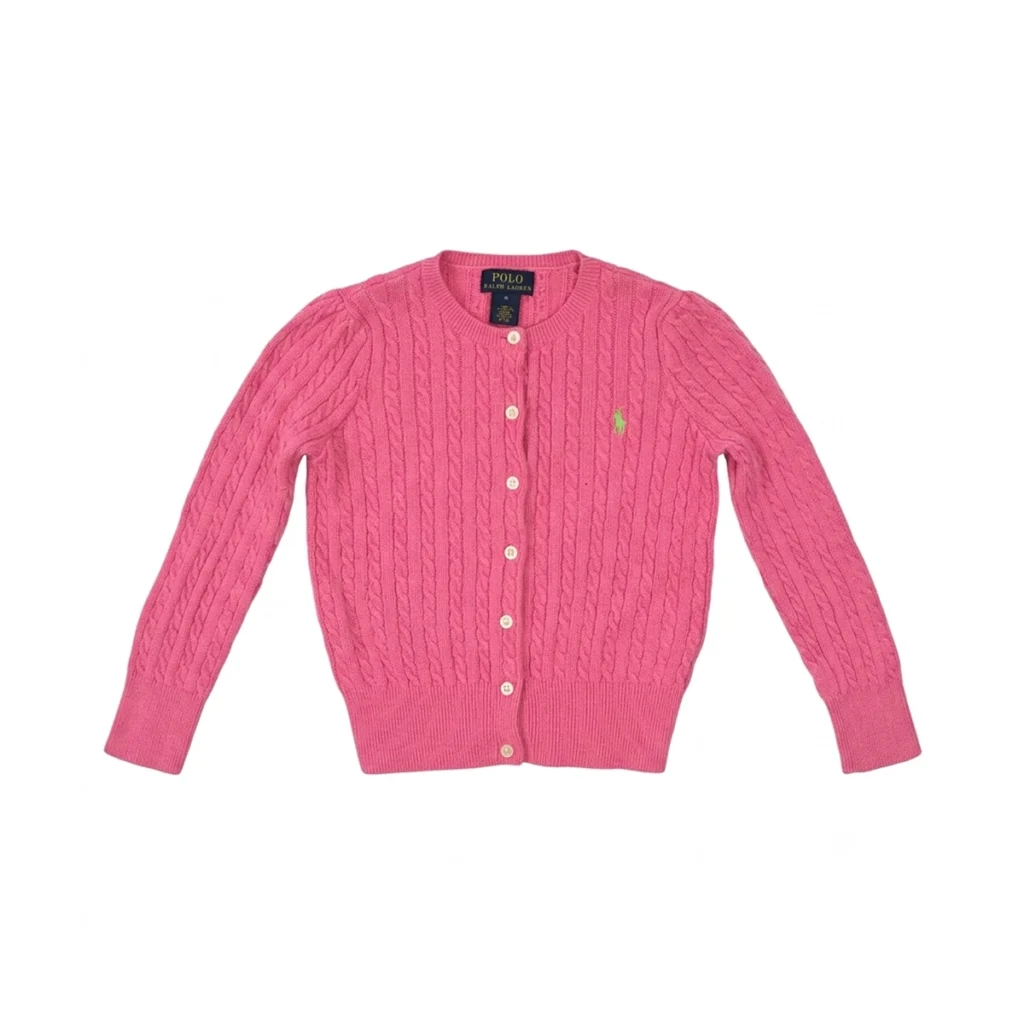 Pink Prep Cardigan - Designed by Polo Ralph Lauren