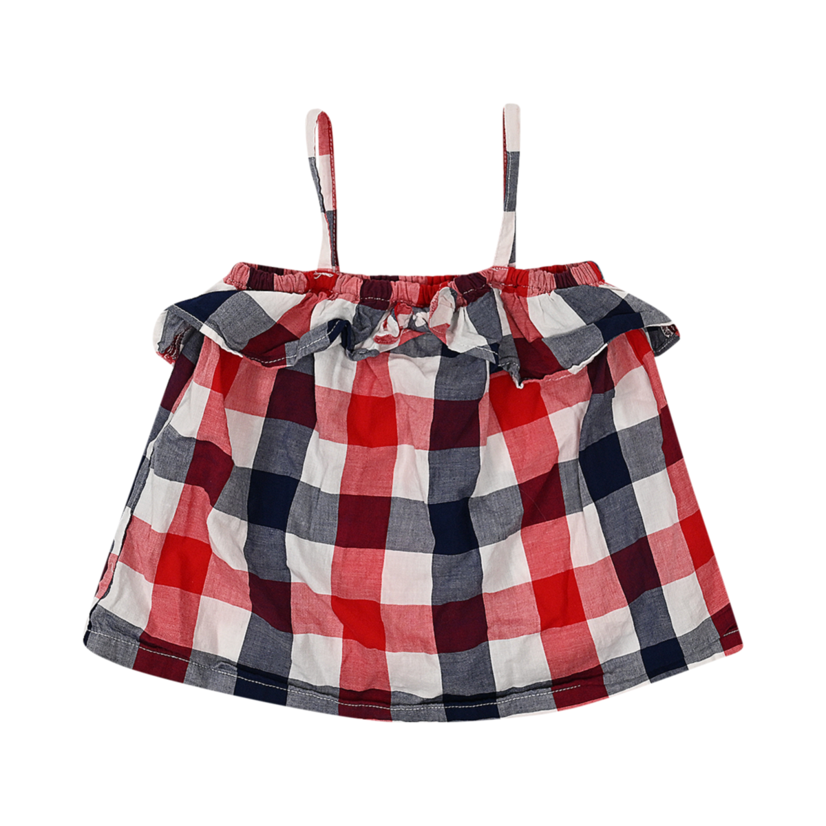 Gingham Ruffle Top - Designed by OSH KOSH B'GOSH