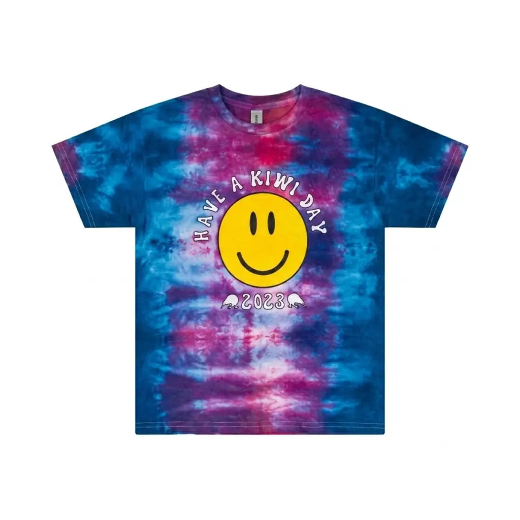 Kiwi Day Tie-Dye Tee - Designed by GILDAN