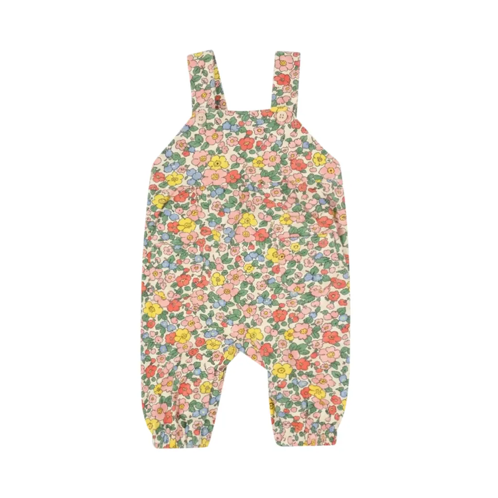 Floral Jersey Overalls - Designed by BABY BODEN