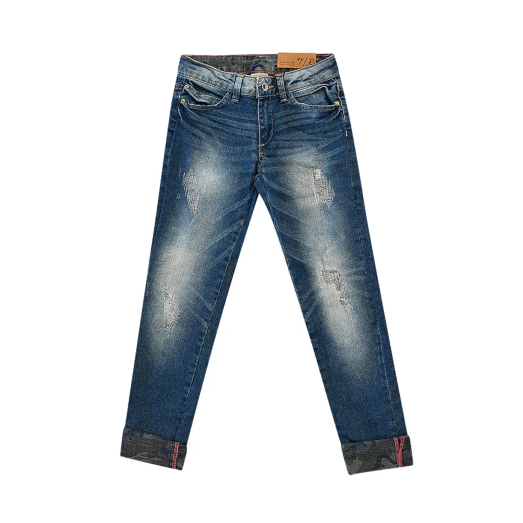 Slim Distressed Denim - Designed by Zara
