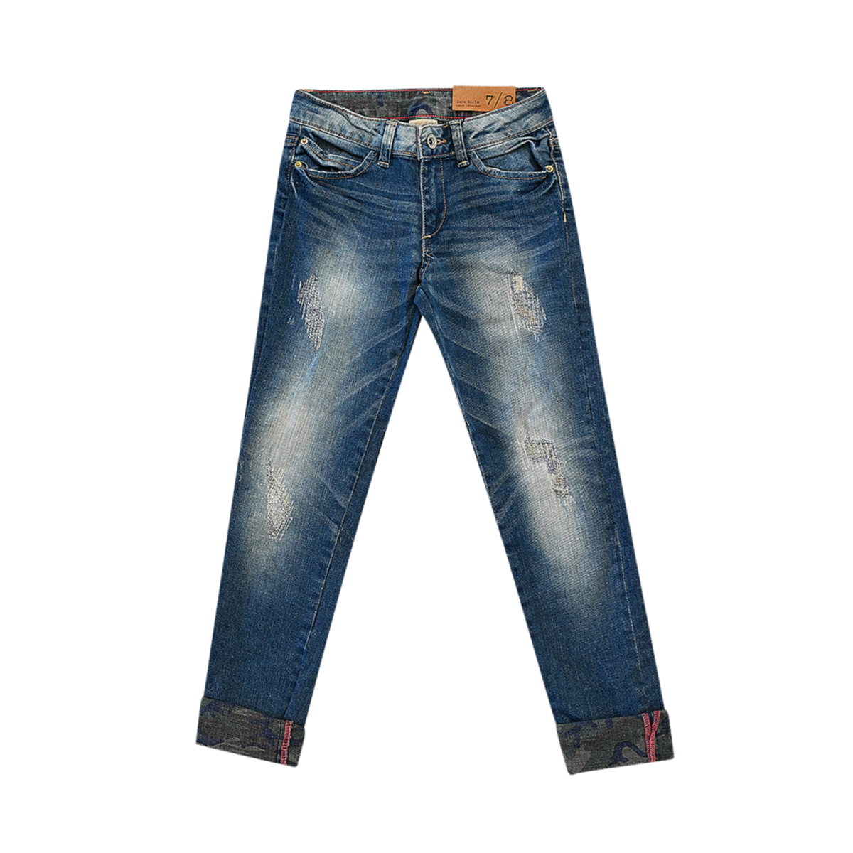 Slim Distressed Denim - Designed by Zara