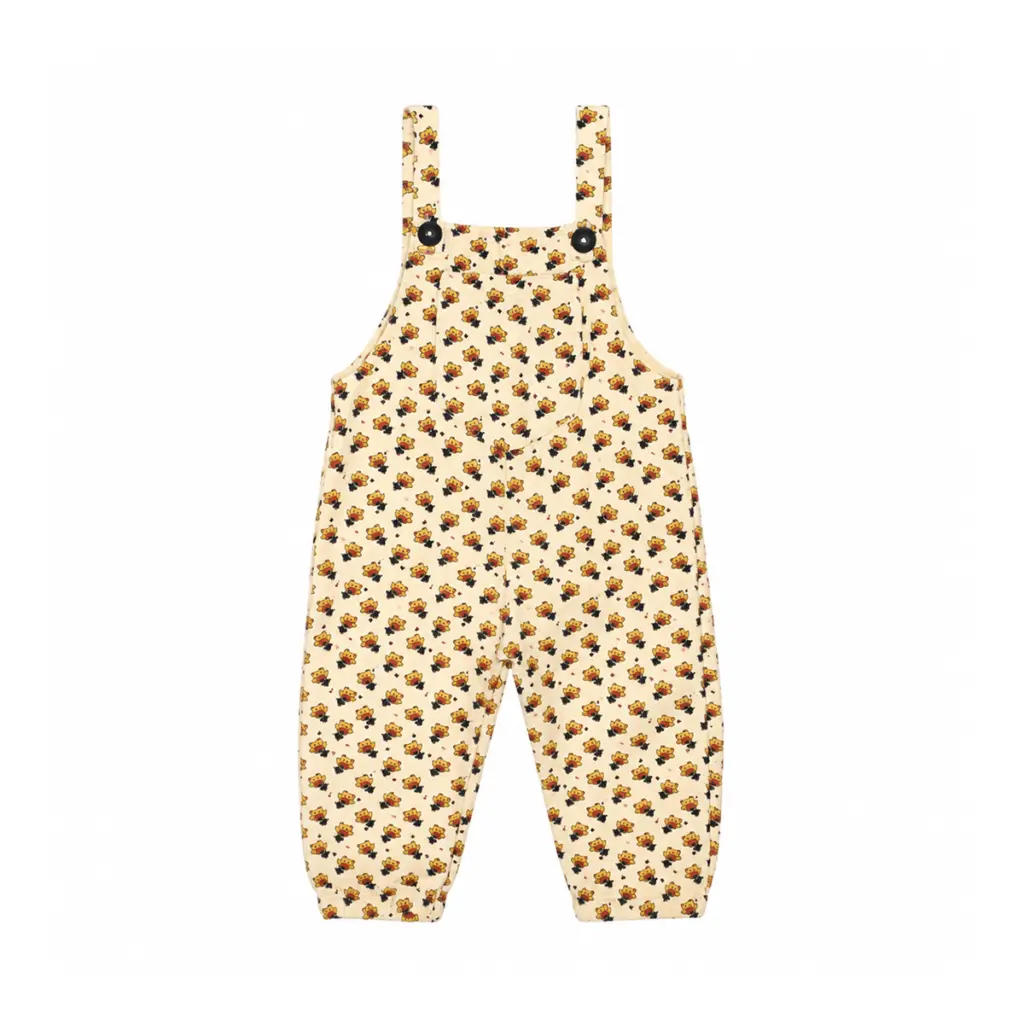 Printed Overalls | Cream 18/24m - Designed by Zara