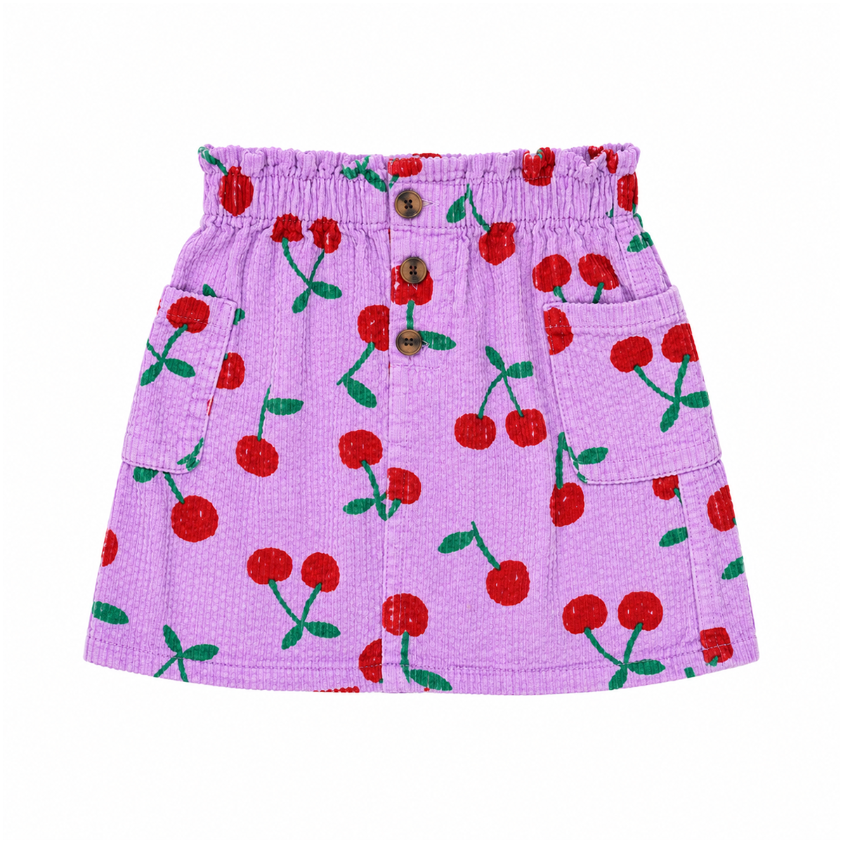 Cherry Corduroy Skirt | Purple - Designed by Old Navy