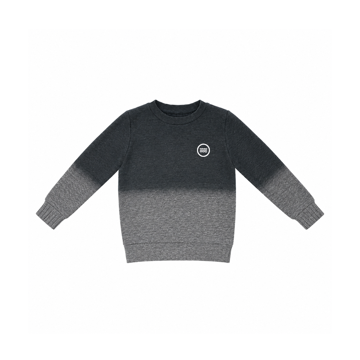 Dip Dye Sweatshirt | Sea Green 2y - Designed by SOL ANGELES