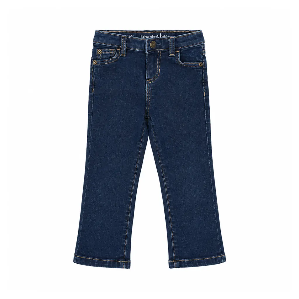 Straight Cut Denim | Dark Wash 2y - Designed by JUMPING BEANS