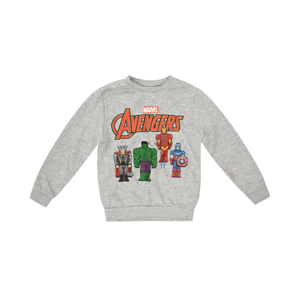 Avengers Sweatshirt | Grey 6/7y - Designed by MARVEL