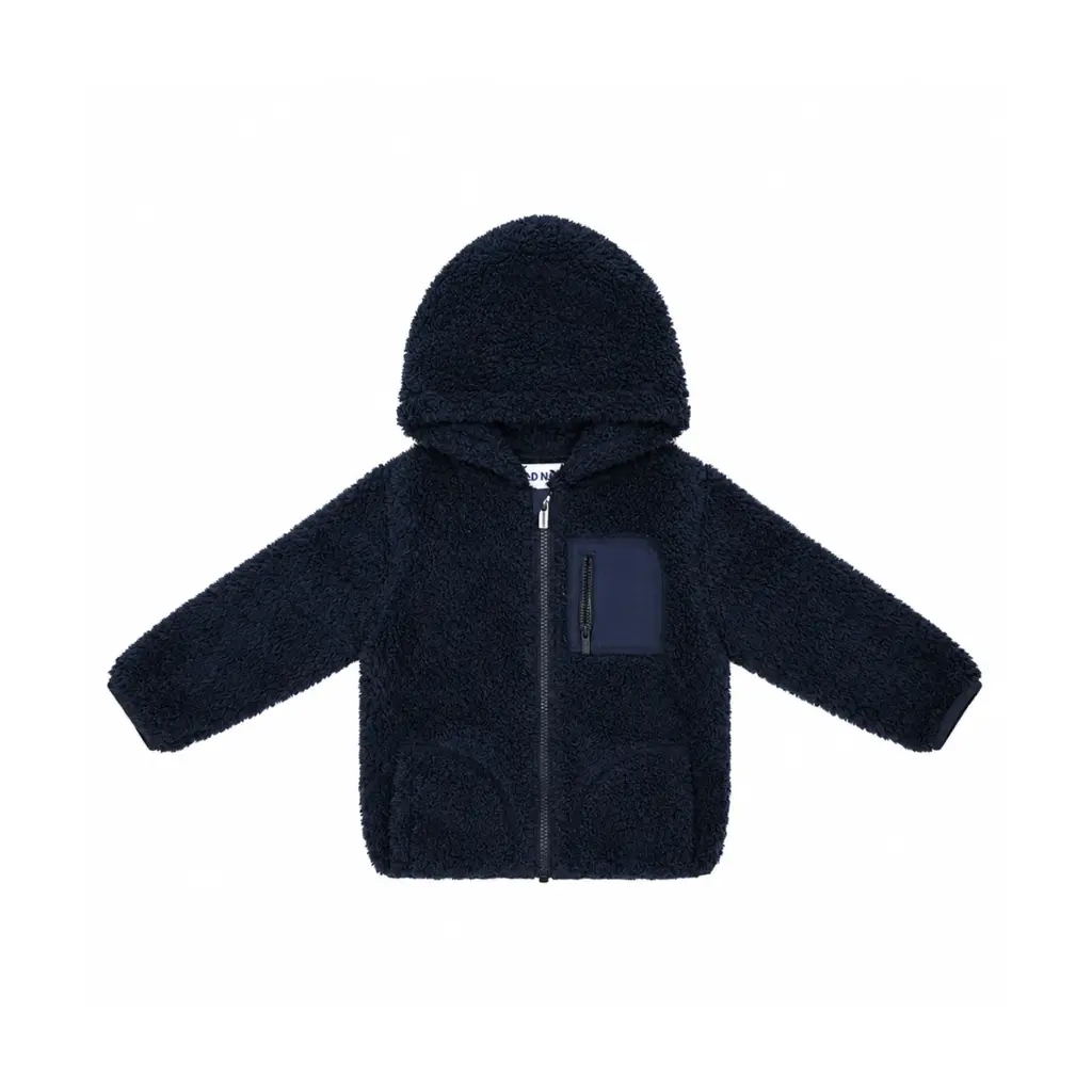 Furry Fleece Zip-Up | Navy Blue 2y - Designed by Old Navy