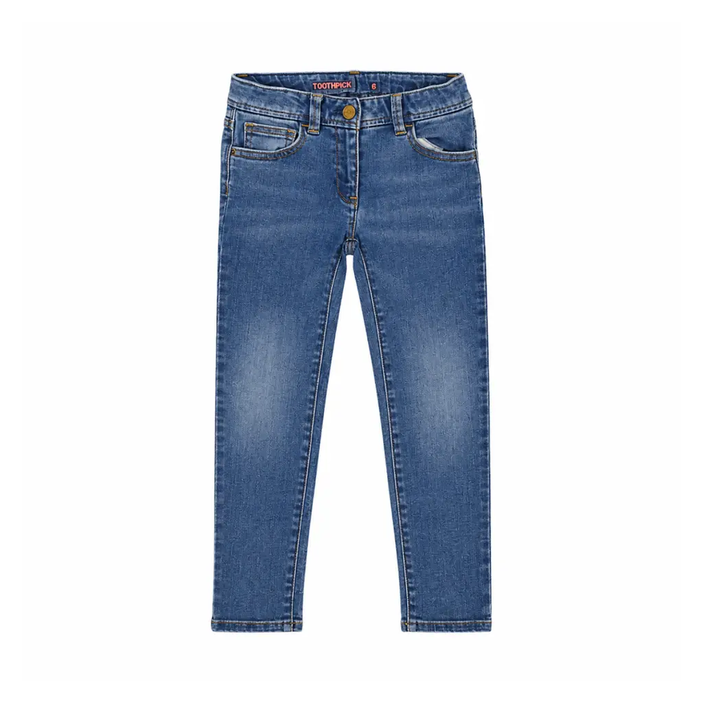 Toothpick Jeans | Medium Wash 6y - Designed by CREWCUTS