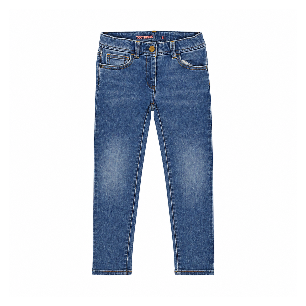 Toothpick Jeans | Medium Wash 6y - Designed by CREWCUTS