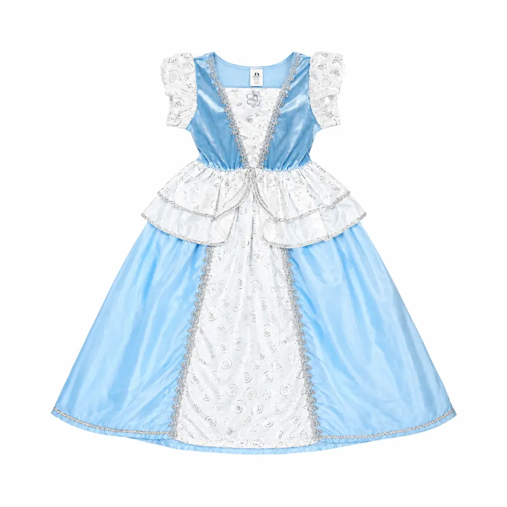 Princess Costume Dress | Light Blue 3/4y - Designed by Little Adventures
