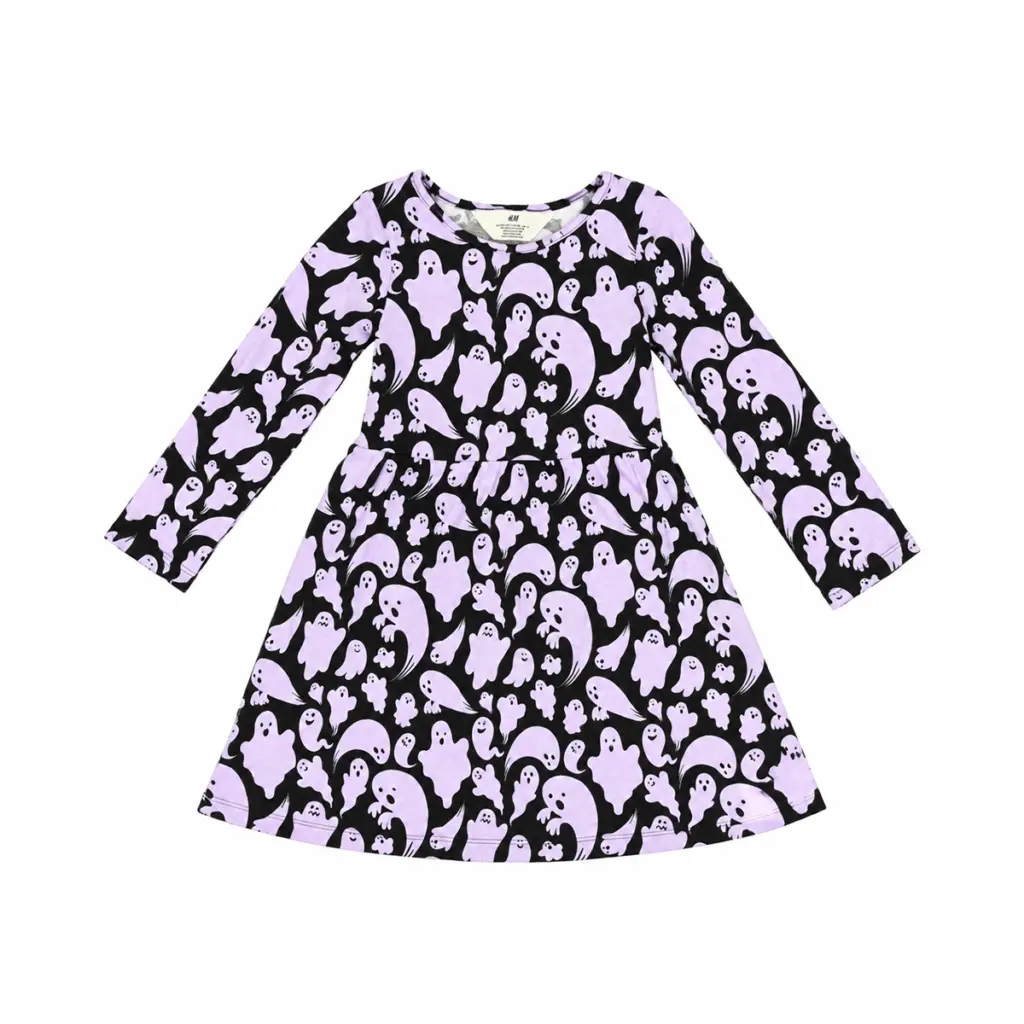Ghost Dress | Black 3/4y - Designed by H&M