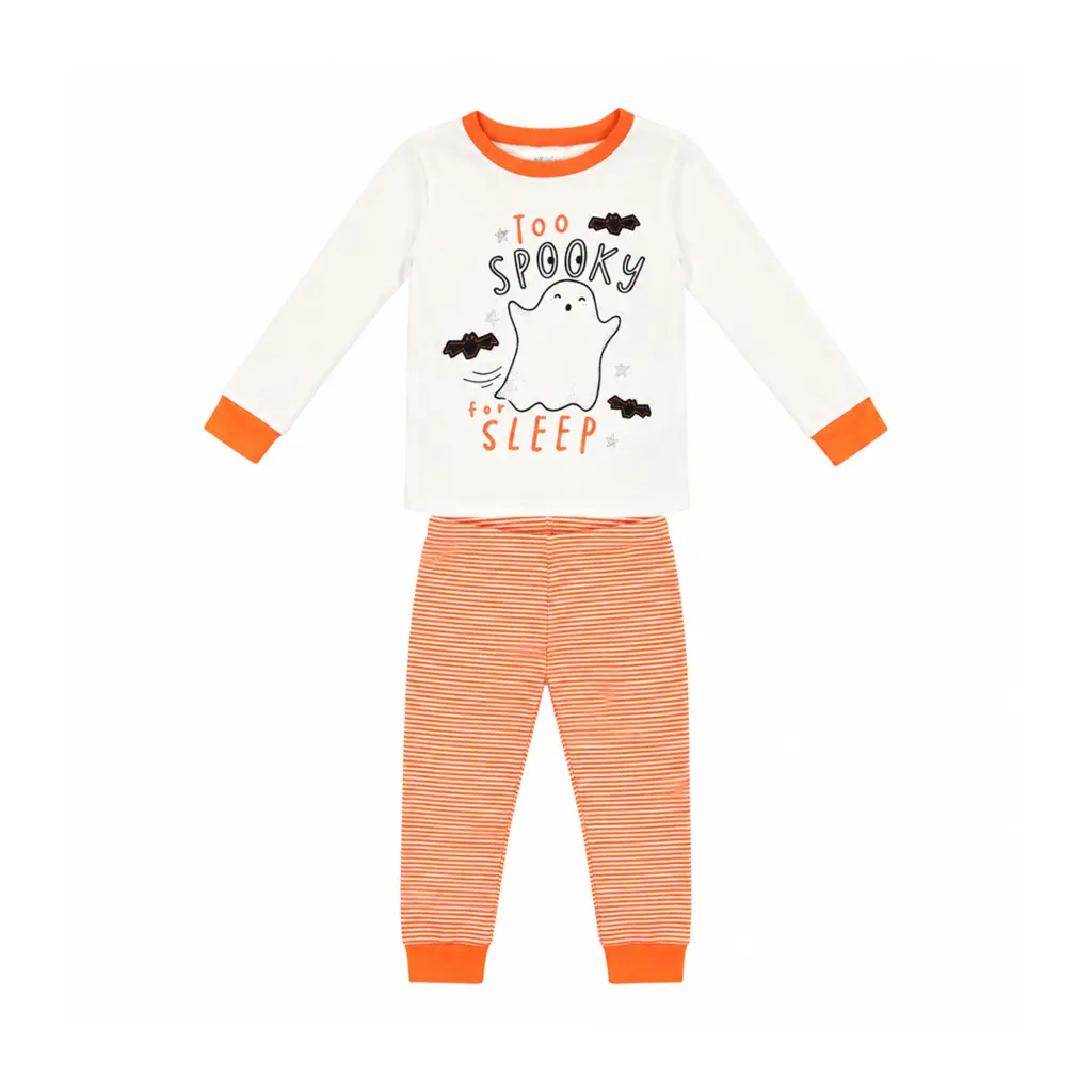 Too Spooky PJ Set | Orange 3y - Designed by Carter's