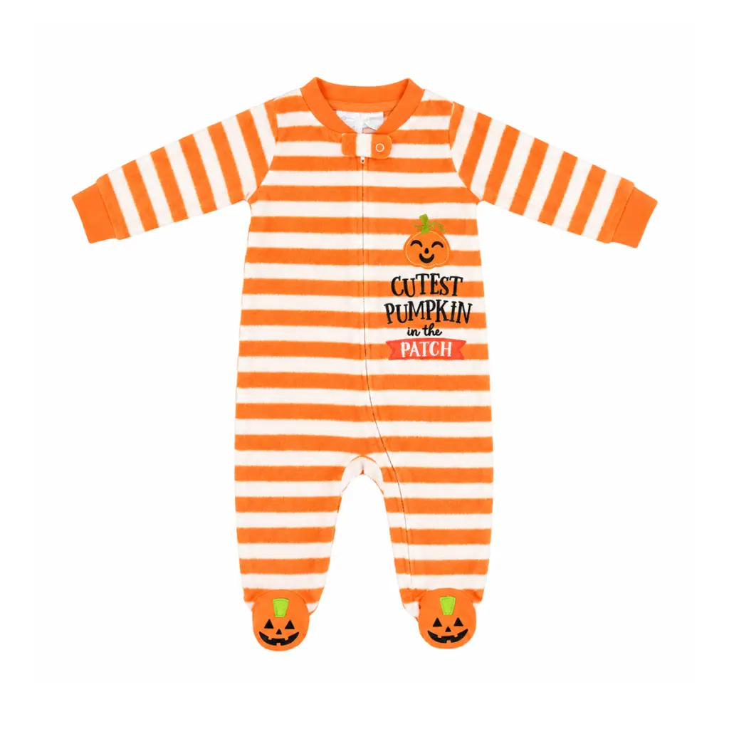 Cutest Pumpkin PJs | Orange 3/6m - Designed by KOALABABY ESSENTIALS