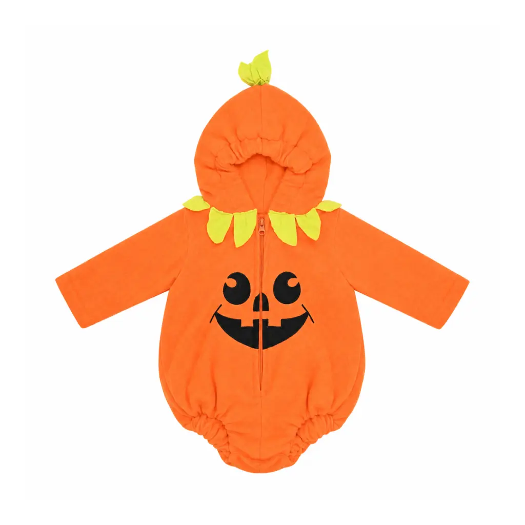 Jack-O-Lantern Costume | Orange 6/9m - Designed by Unknown