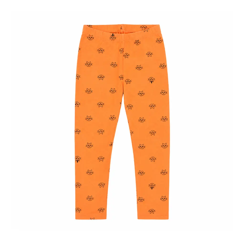 Halloween Kitty Leggings | Orange 6/7y - Designed by CAT & JACK
