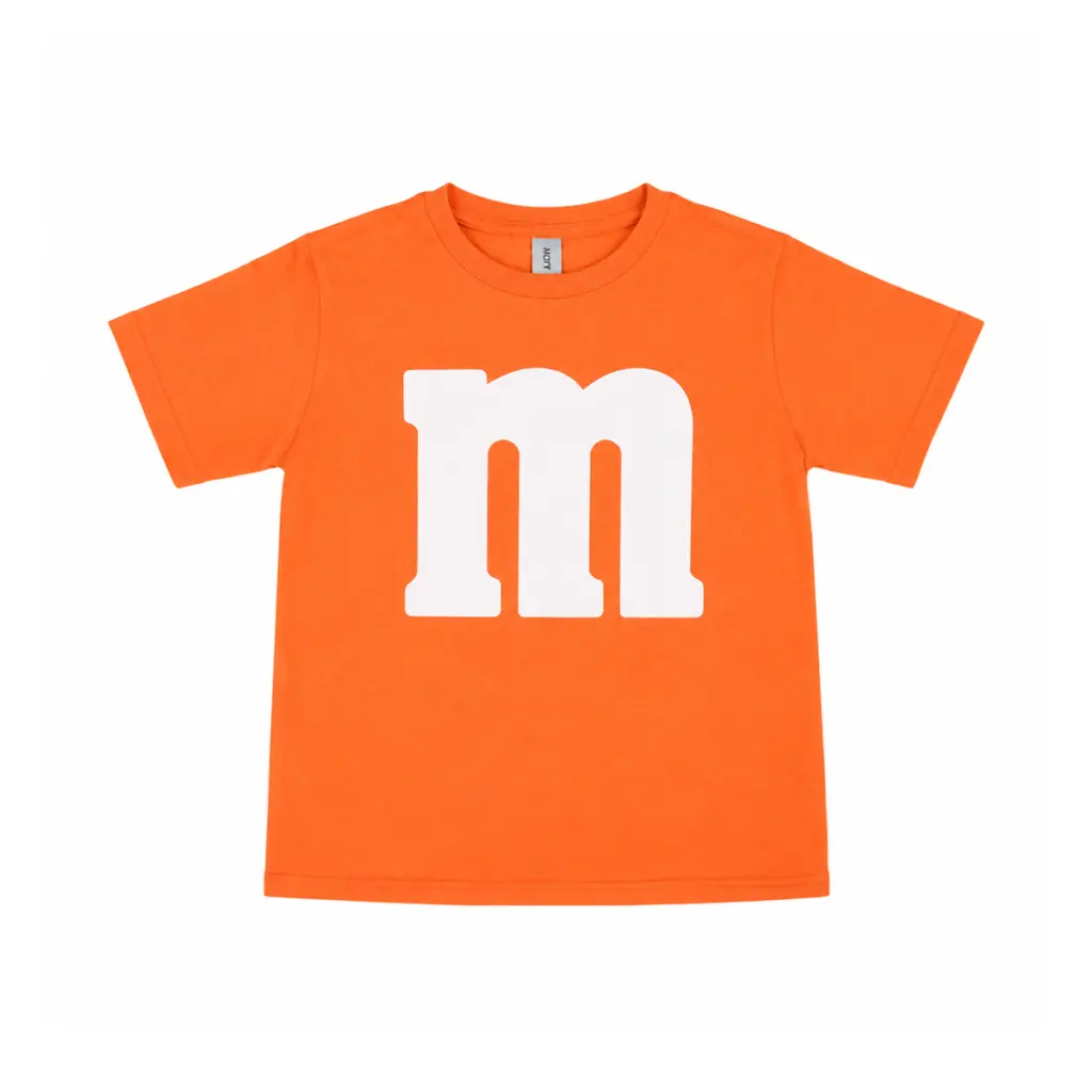 M&M T-Shirt | Orange 8/10y - Designed by GILDAN