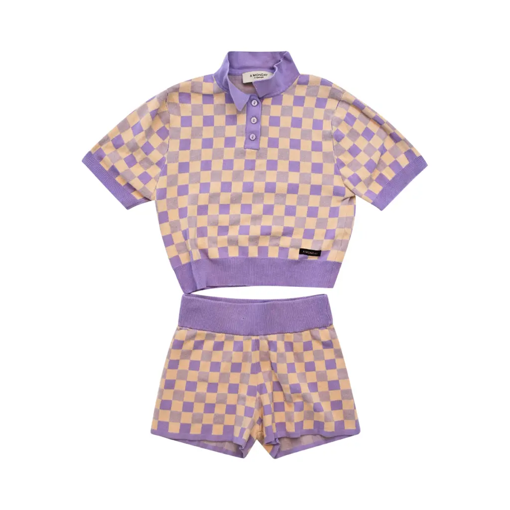 Checkered 2pc Set - Designed by A MONDAY IN COPENHAGEN