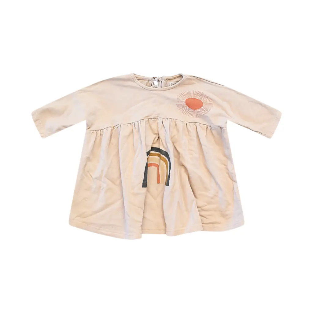 Rainbow Flowy Shirt | Sand 3y - Designed by SIAOMIMI