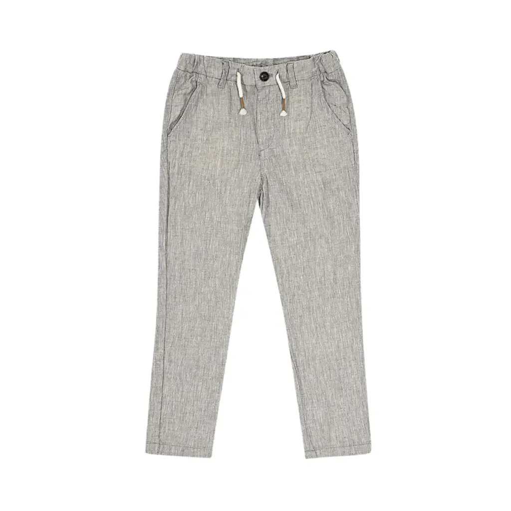 Linen Blend Pants | Heather Blue  18m - Designed by CAT & JACK