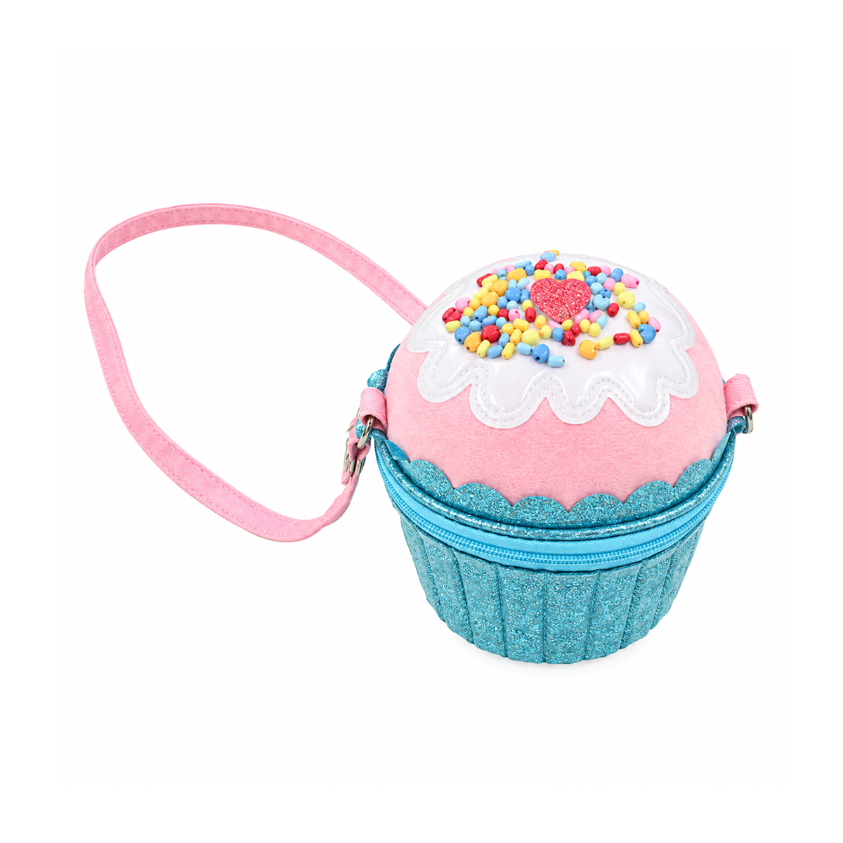 Cupcake Crossbody Bag | Pink & Blue
O/S - Designed by Claire's Club