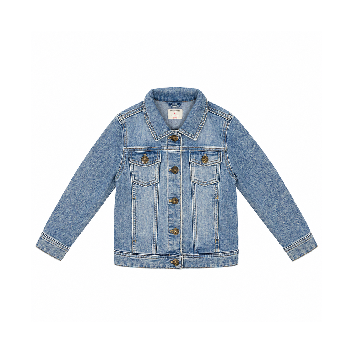 Denim Jacket | Light Wash 6/7y - Designed by CREWCUTS