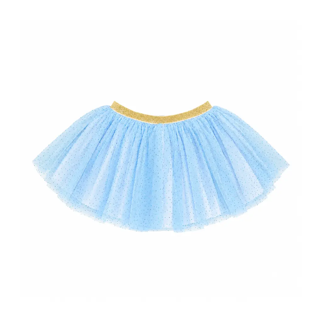 Tulle Tutu Skirt | Light Blue  12m - Designed by everbloom