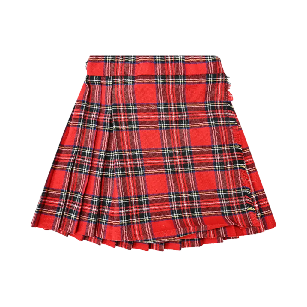 Tartan Kilt Skirt | Red Tartan  3y - Designed by GLEN APPIN OF SCOTLAND