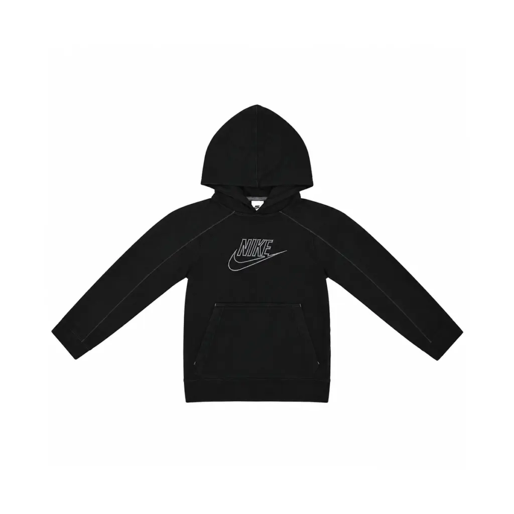 Logo Hooded Sweatshirt | Black  S - Designed by NIKE