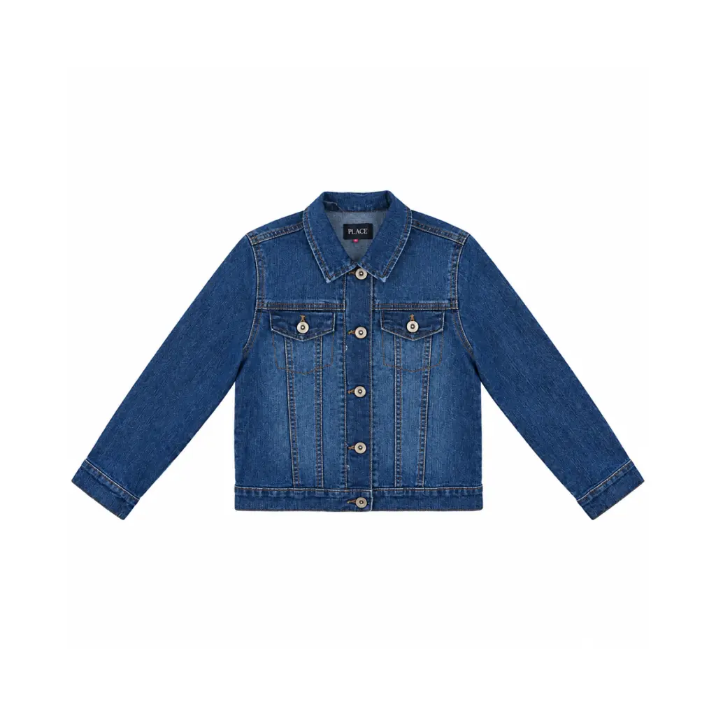 Denim Jacket | Medium Wash  7/8y - Designed by CHILDREN'S PLACE