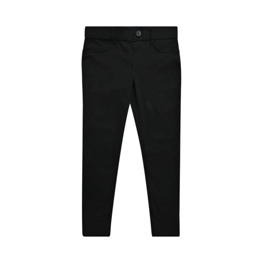 Black Stretch Jeggings | Black  6/7y - Designed by CHILDREN'S PLACE