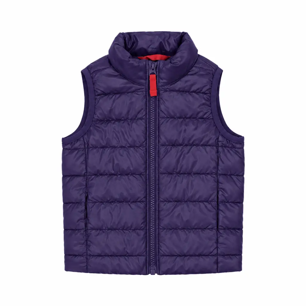Puffer Vest | Purple  2y - Designed by PRIMARY