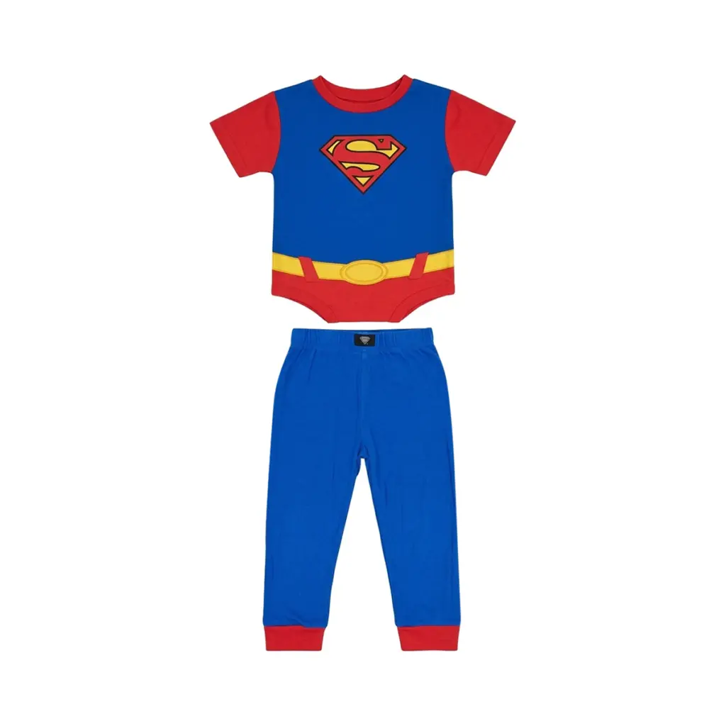 Superman Pajama Set | Royal Blue  4y - Designed by JUSTICE LEAGUE