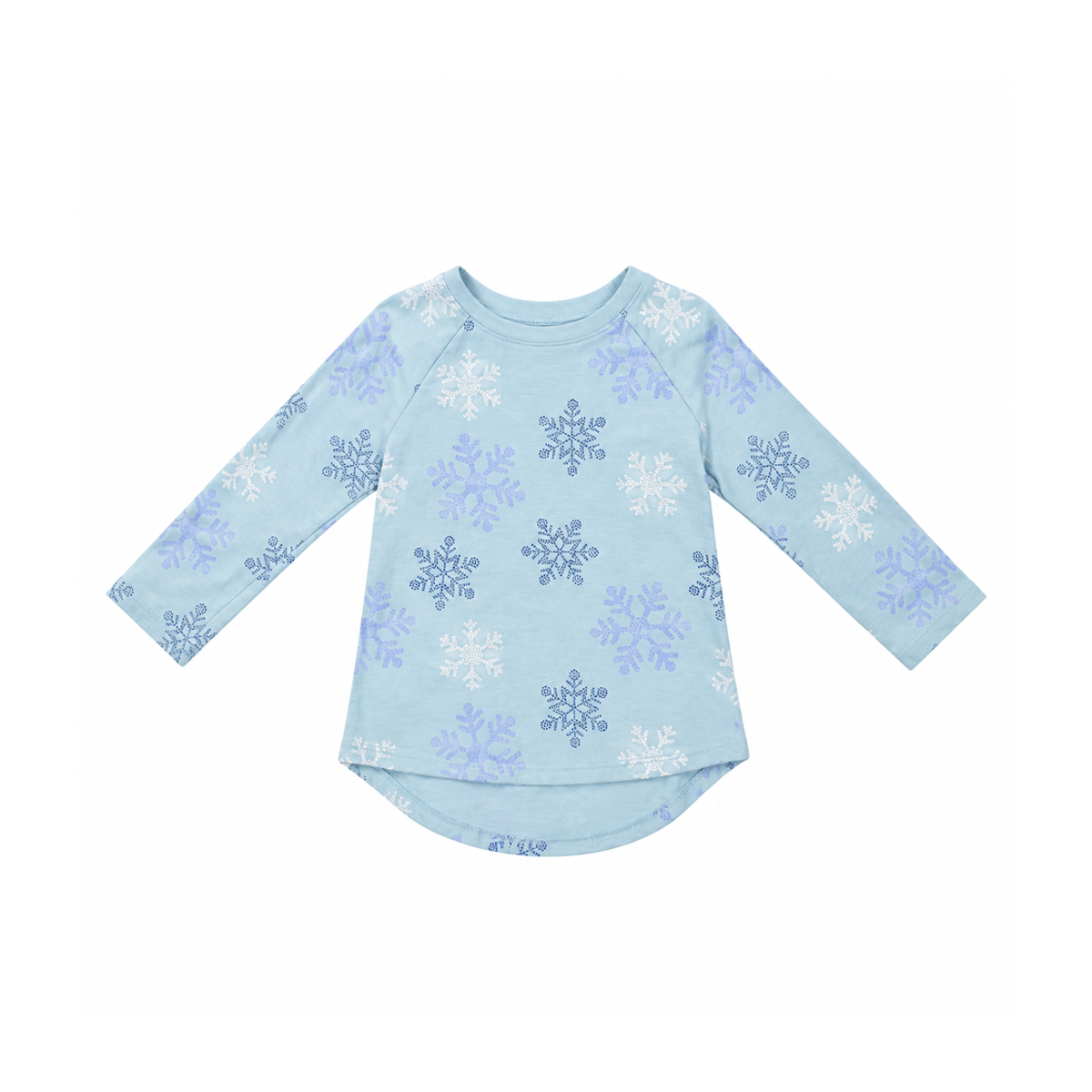 Snowflake Long Sleeve Top | Light Blue - Designed by CAT & JACK