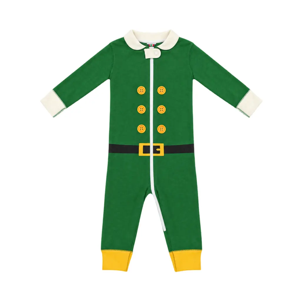 Elf Pajama Sleeper | Green - Designed by HANNA ANDERSSON