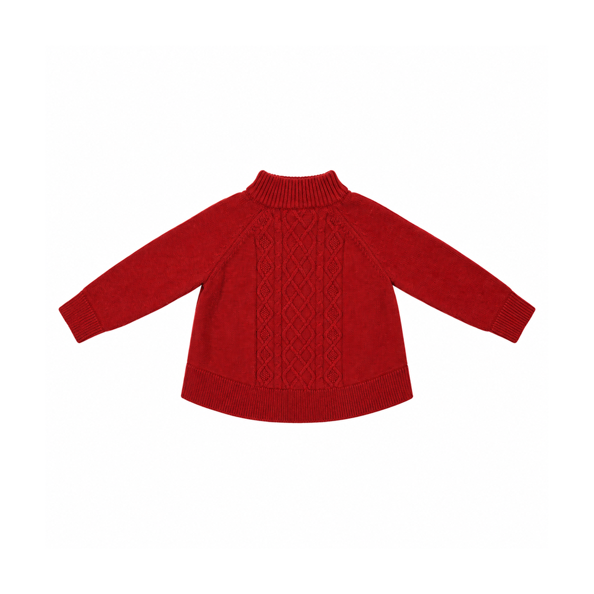 Cable Knit Sweater | Red - Designed by Carter's